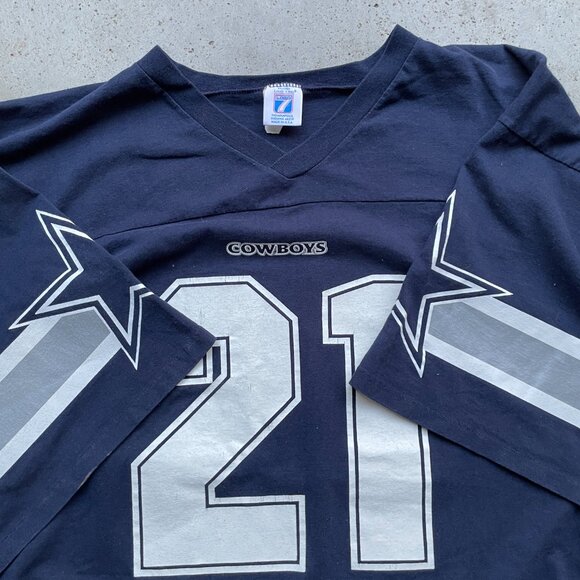 Vintage 90’s Dallas Cowboys Logo 7 Jersey Shirt Rare Men’s XL NFL Sports - Picture 3 of 6